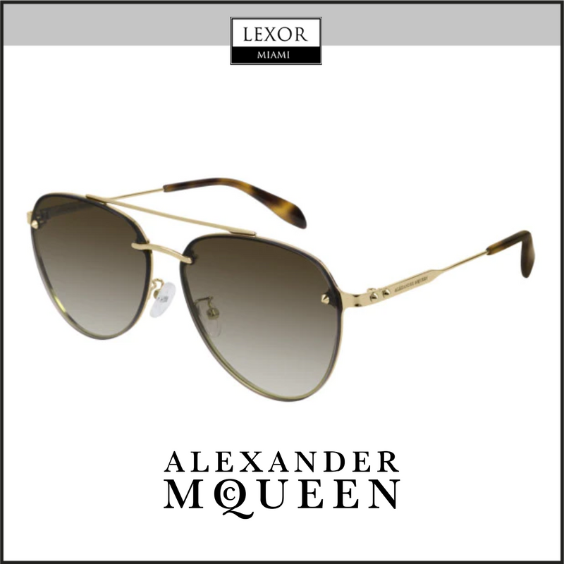 Alexander Mcqueen AM0183SK 002 Óculos de Sol Unissex