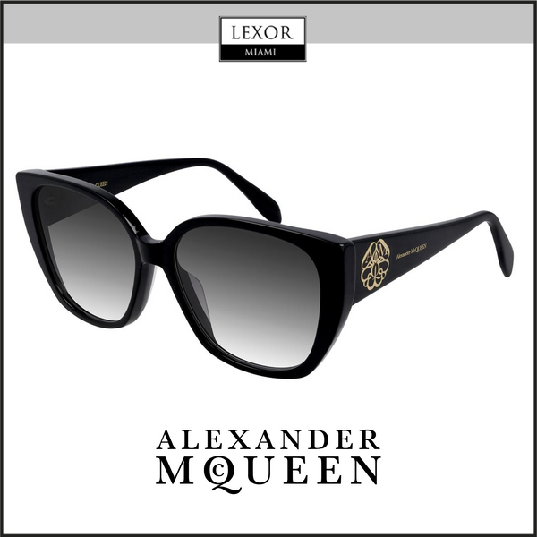 Alexander Mcqueen AM0284S 002 58 Sunglasses Women