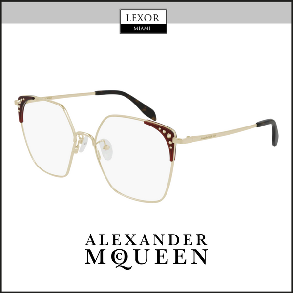 Alexander McQueen AM0312O 002 56 Armação de Óculos Feminina