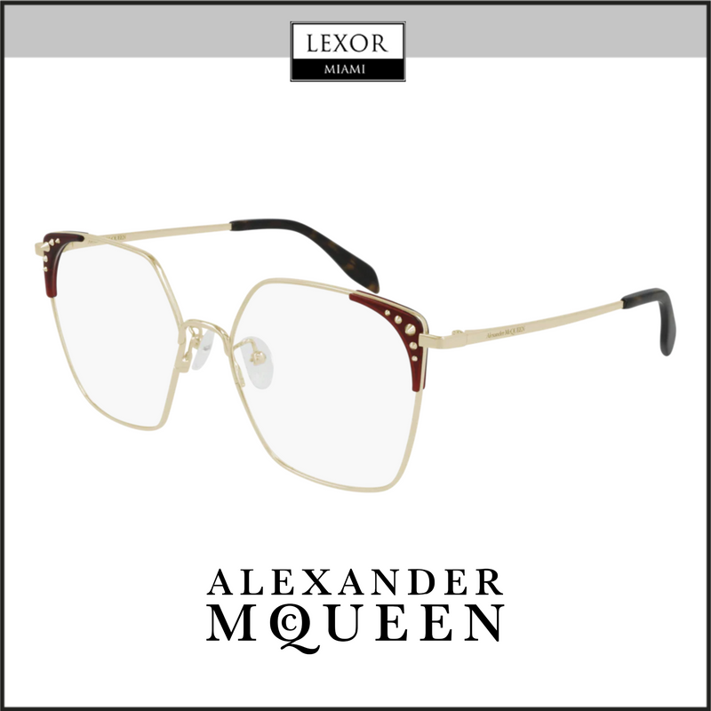 Alexander McQueen AM0312O 002 56 Armação de Óculos Feminina