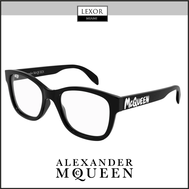 Alexander Mcqueen  AM0350O-001 52 Optical Frame Man ACETATE