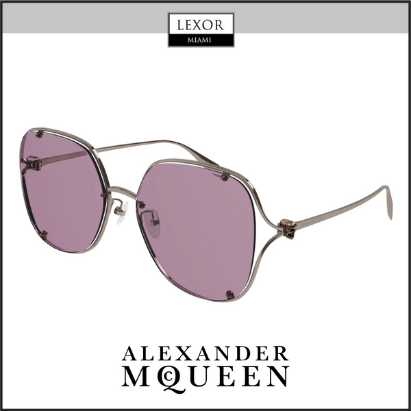 Alexander Mcqueen  AM0366S-003 58 Sunglass Woman Metal