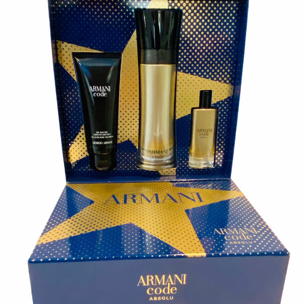 Armani code absolu set on sale