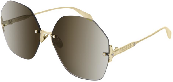 Alexander Mcqueen AM0178S 003  Sunglasses Women - Lexor Miami