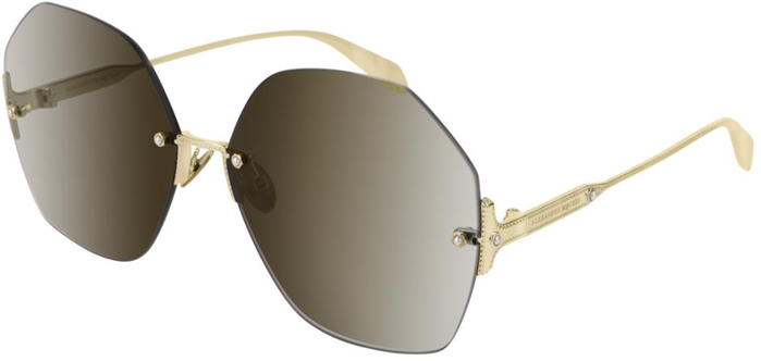 Alexander Mcqueen AM0178S 003  Sunglasses Women - Lexor Miami