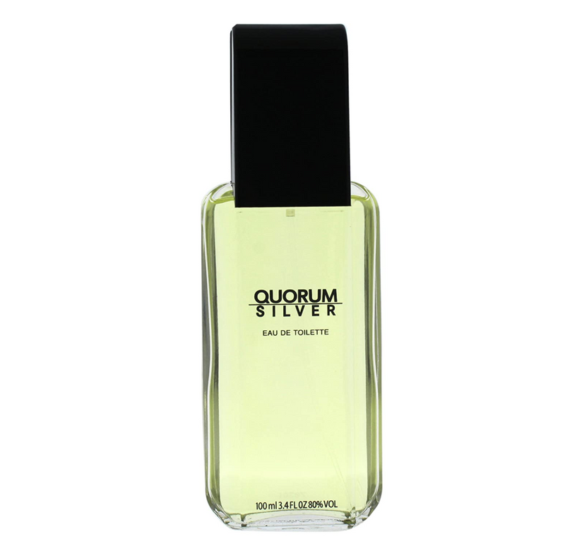 Antonio Puig Quorum Silver 3.4 oz. EDT Men Perfume - Lexor Miami