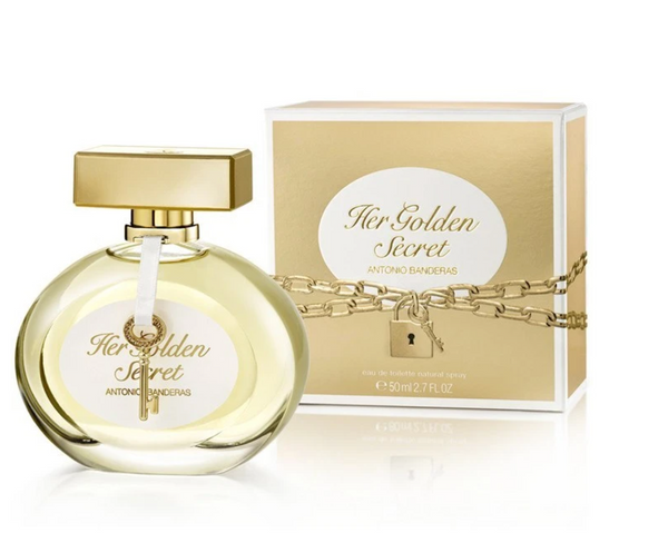 Antonio Banderas Her Golden Secret 2.7 fl.oz EDT Spray Women Perfume - Lexor Miami