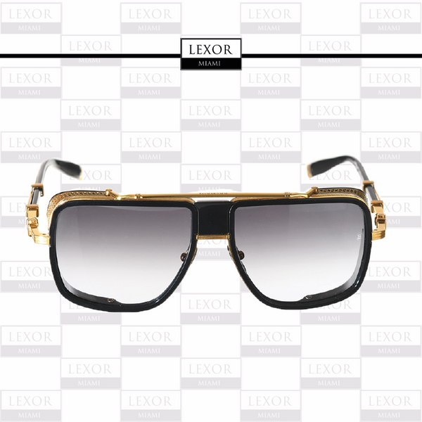 Balmain O.R. BPS-104A 59 Gold Black Unisex Sunglasses
