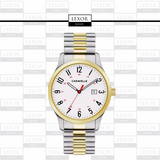 Bulova 45B147 Traditional Caravelle 2 Tone Stainless Steel Strap Men Watches