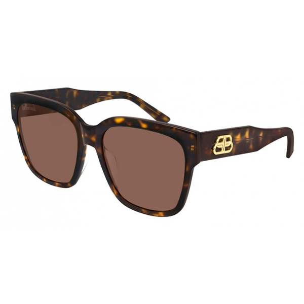 Balenciaga BB0056S 002 55 Unisex Sunglasses