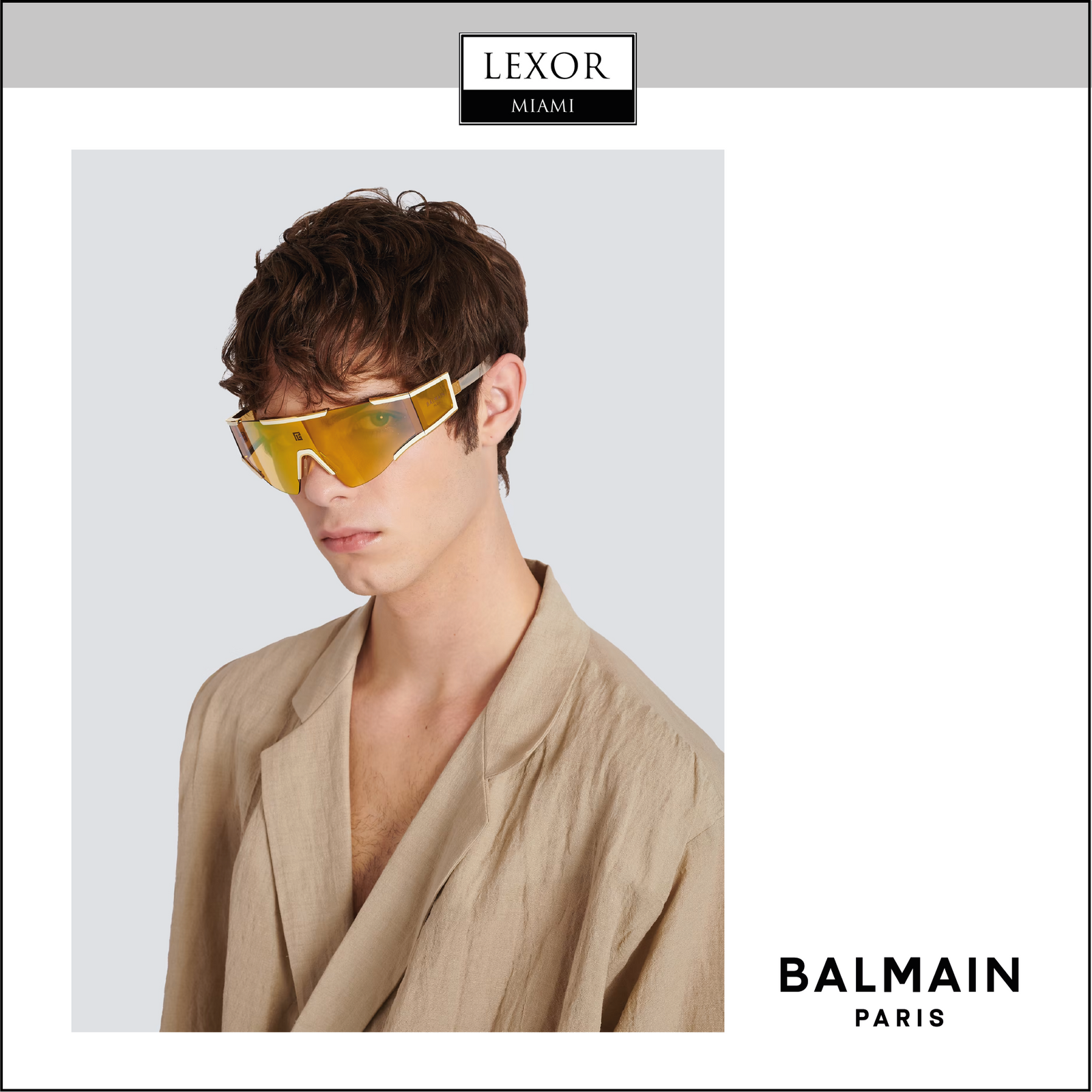 Balmain Fleche BPS-138B-141 Sunglasses – Lexor Miami