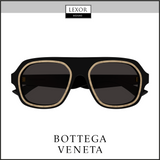 Bottega Veneta BV1217S-001 53 Sunglass MAN RECYCLED ACE