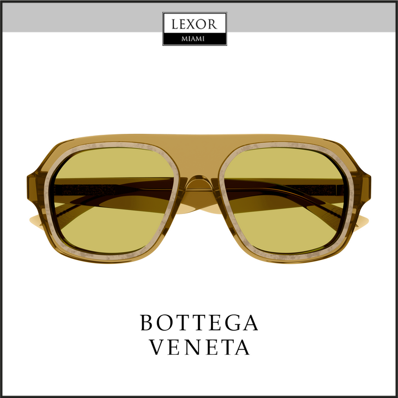 Bottega Veneta BV1217S-003 53 Sunglass MAN RECYCLED ACE