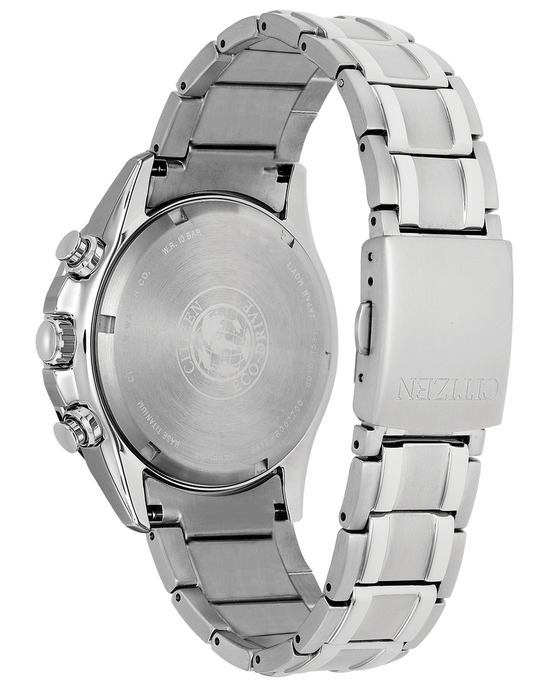 Citizen CA0349-51L Brycen Eco-Drive Stainless Steel Strap Men Watches - Lexor Miami