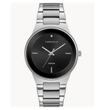 Reloj moderno de acero inoxidable para hombre Bulova 43D106 Caravelle