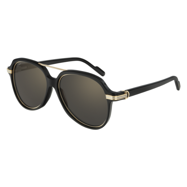 Cartier CT0159S 001 57 Men Sunglasses