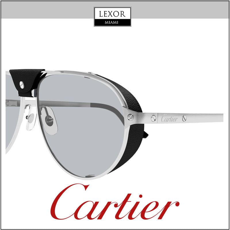 Cartier CT0296S-002 61 Sunglass MAN METAL