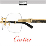 Cartier CT0377O-001 Unisex Sunglasses