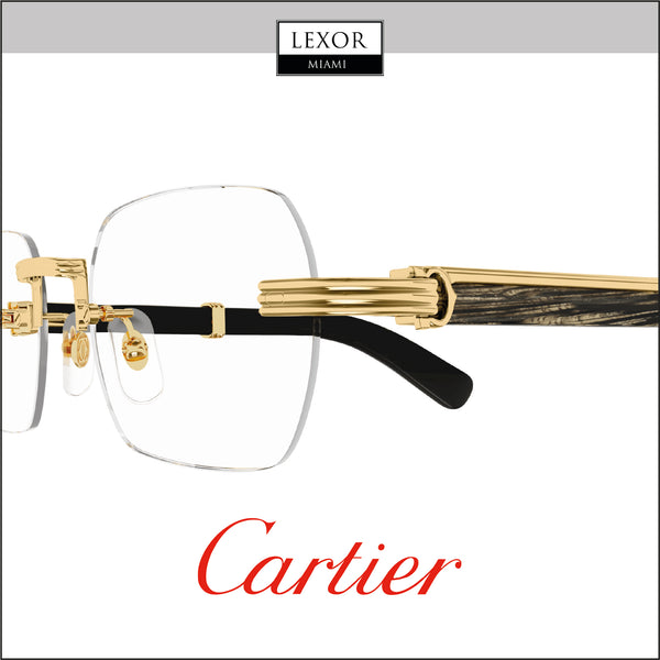 Cartier CT0377O-001 Unisex Sunglasses