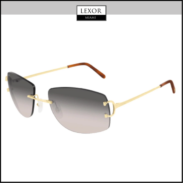 Cartier CT0008RS 001 Unisex Sunglasses