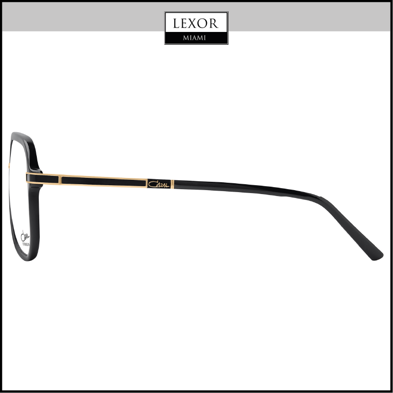Cazal 6025-01 Black-Gold Women Sunglasses