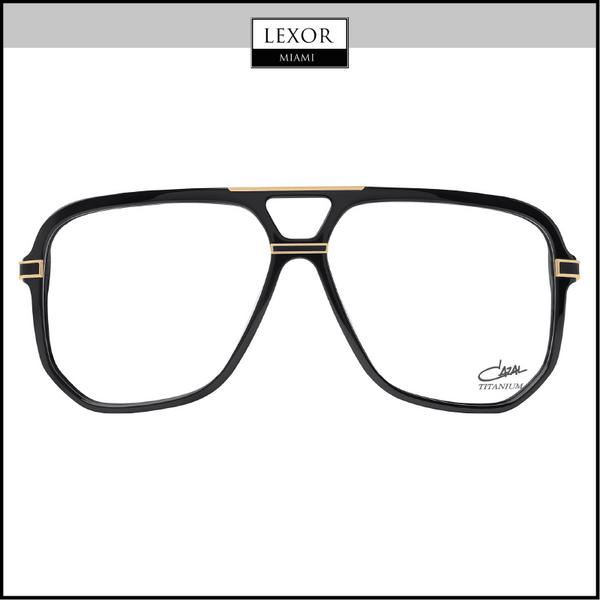 Cazal 6025-01 Óculos de Sol Feminino Preto-Dourado