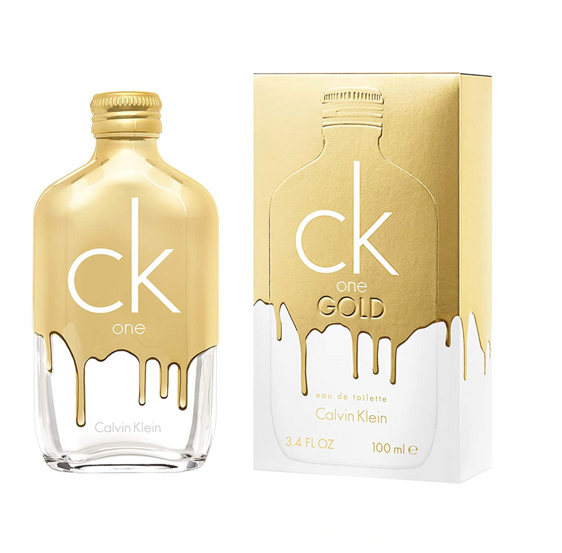 Calvin Kleine CK ONE GOLD 3.4 oz EDT Unisex Perfume Lexor Miami