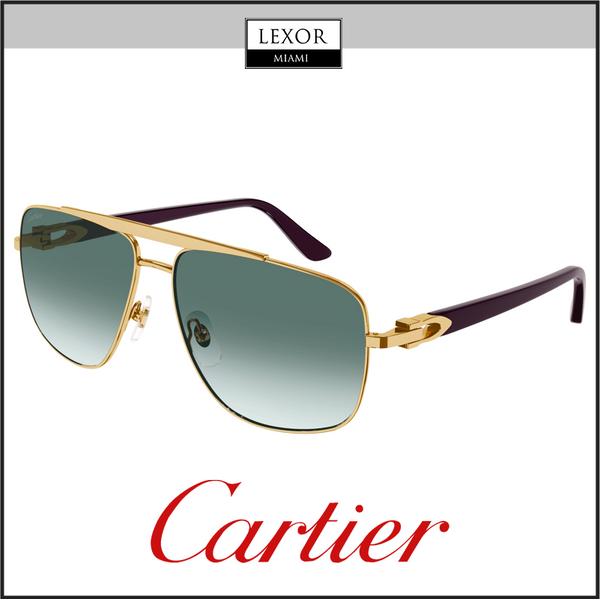 Cartier CT0275S-001 61 Sunglasses Unisex