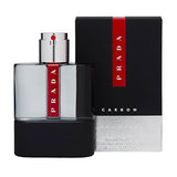 Prada Luna Rossa Carbon Pour Homme EDT Spray 3.4 fl.oz. Perfume - Lexor Miami