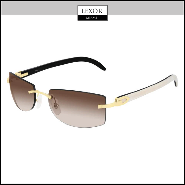 Cartier CT0017RS 001 56 Unisex Sunglasses