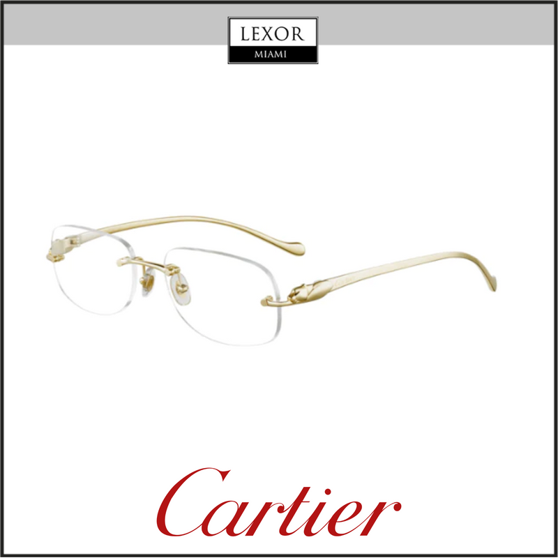 Cartier CT0058O 002 52 Unisex Optical Frame