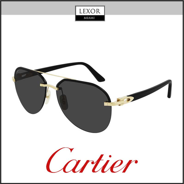 Cartier CT0275S-001 61 Sunglasses Unisex