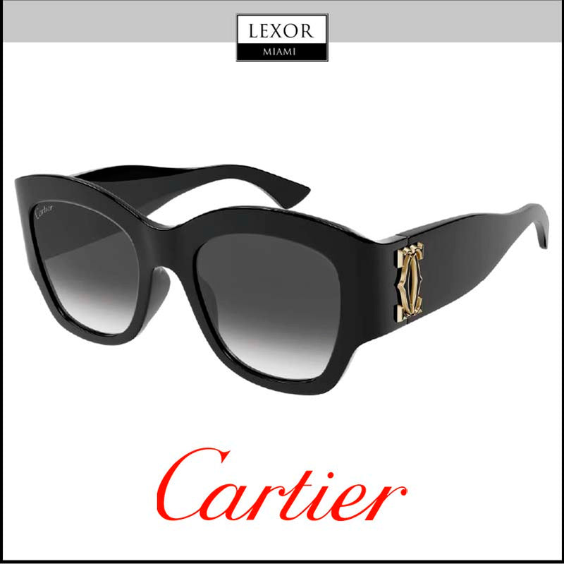 Cartier CT0304S-001 52 Sunglass WOMAN ACETATE
