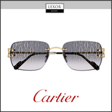 Cartier CORE RANGE CT0330S-007 57 Óculos de Sol HOMEM METAL
