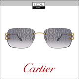 Cartier CORE RANGE CT0330S-007 57 Sunglass MAN METAL