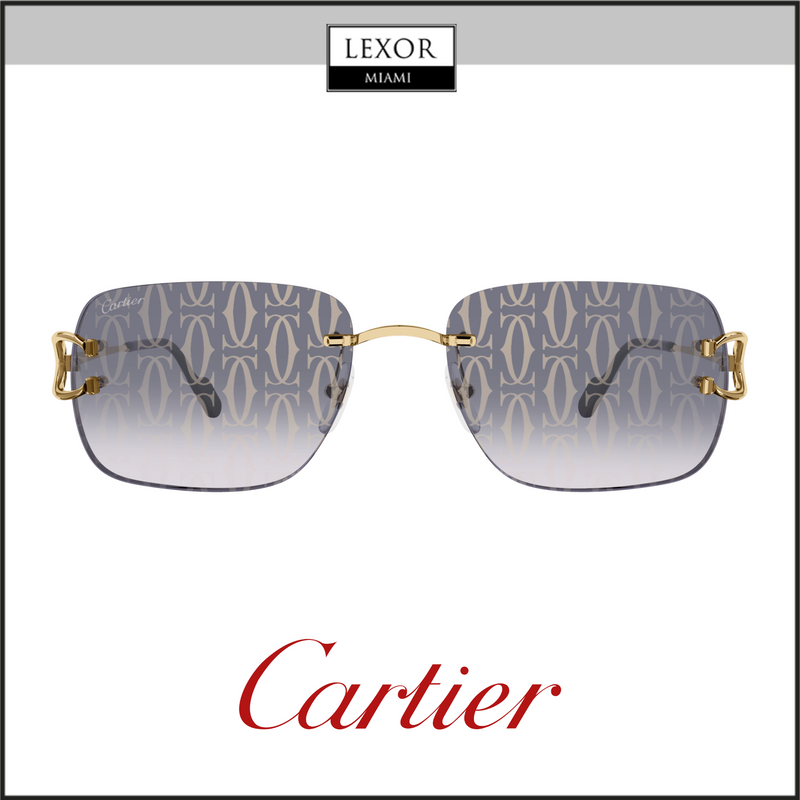 Cartier CORE RANGE CT0330S-007 57 Sunglass MAN METAL