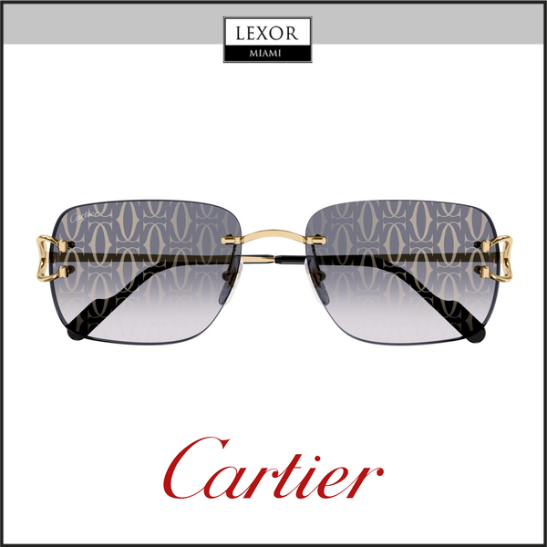 Cartier CORE RANGE CT0330S-008 59 Sunglass MAN METAL