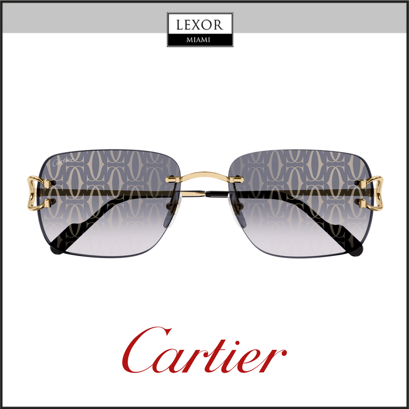 Cartier CORE RANGE CT0330S-008 59 Sunglass MAN METAL