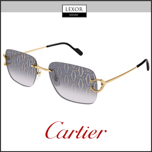 Cartier CORE RANGE CT0330S-008 59 Sunglass MAN METAL