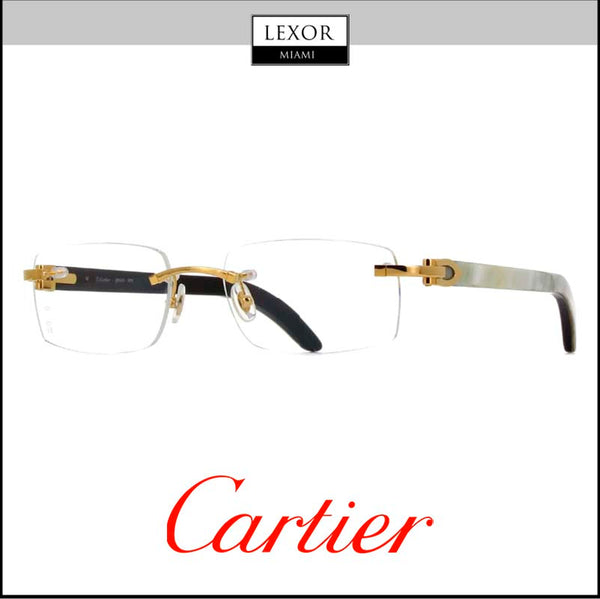 Cartier CT0046O 001 53 Optical Frame Unisex