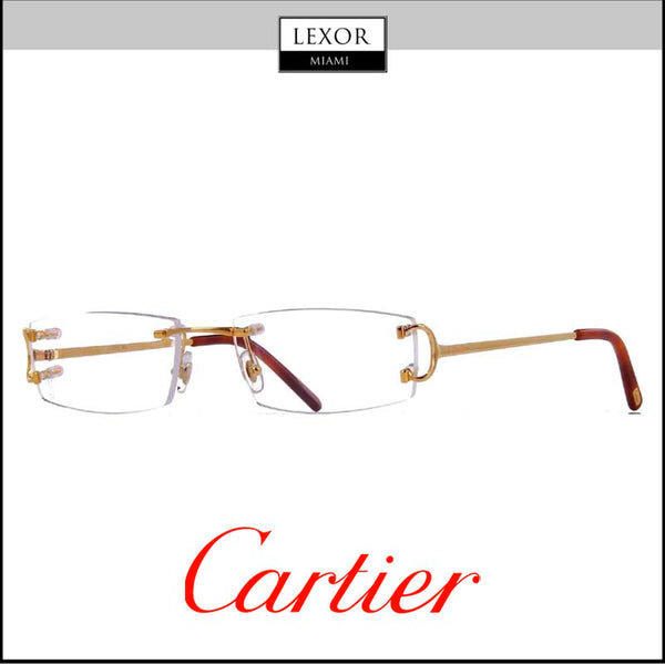 Cartier CT0092O 001 53 Unisex Optical Frame