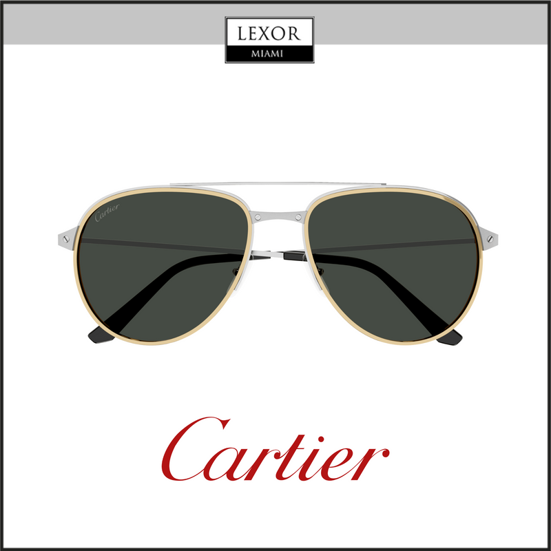 Cartier CT0326S-005 57 Sunglass MAN METAL – Lexor Miami