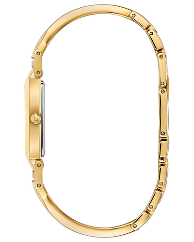 Bulova 97P141 Classic Gold Stainless Steel Strap Women Watches - Lexor Miami