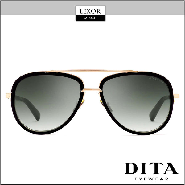 Dita DRX-2031-F-BLK-12K-60-Z Mach Two Unisex Sunglasses