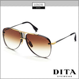 Dita DRX-2082-B-BLK-GLD-62-Z Decade Two Unisex Sunglasses