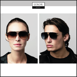 Dita DRX-2082-B-BLK-GLD-62-Z Decade Two Unisex Sunglasses