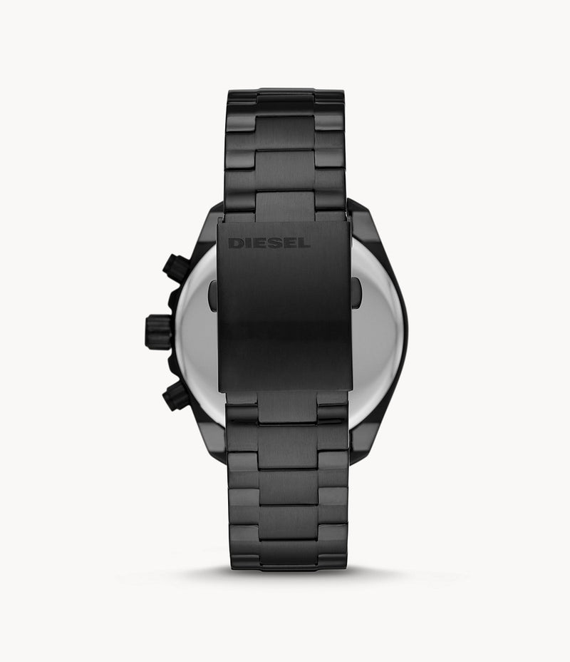 Diesel DZ4524 Chronograph MS9 Black Stainless Steel Bracelet Watch 48mm Men Watches - Lexor Miami