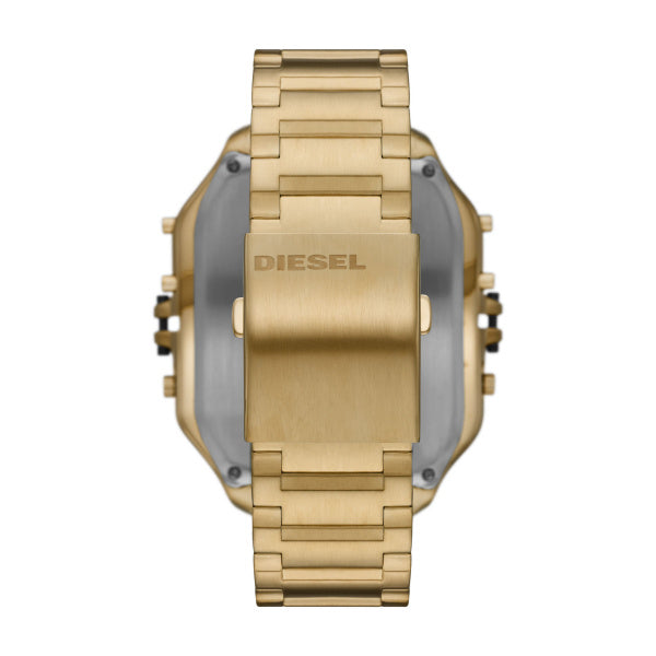 Diesel DZ7454 Clasher Gold Stainless Steel Strap Men Watches - Lexor Miami