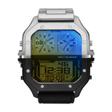 Diesel DZ7458 TimeBender Black Silicone Stainless Steel Strap Men Watches