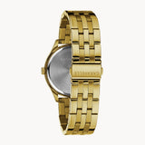 Bulova 44B121 Dress Caravelle Gold Stainless Steel Strap Men Watches - Lexor Miami